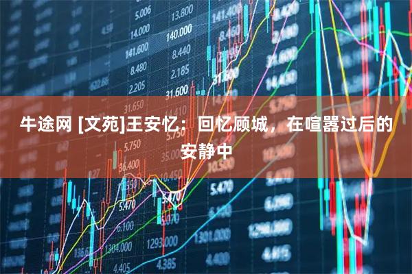 牛途网 [文苑]王安忆：回忆顾城，在喧嚣过后的安静中