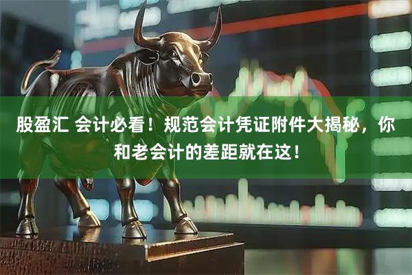 股盈汇 会计必看！规范会计凭证附件大揭秘，你和老会计的差距就在这！