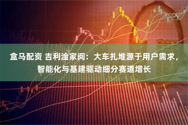 盒马配资 吉利淦家阅：大车扎堆源于用户需求，智能化与基建驱动细分赛道增长