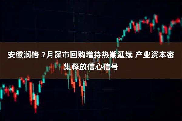 安徽润格 7月深市回购增持热潮延续 产业资本密集释放信心信号